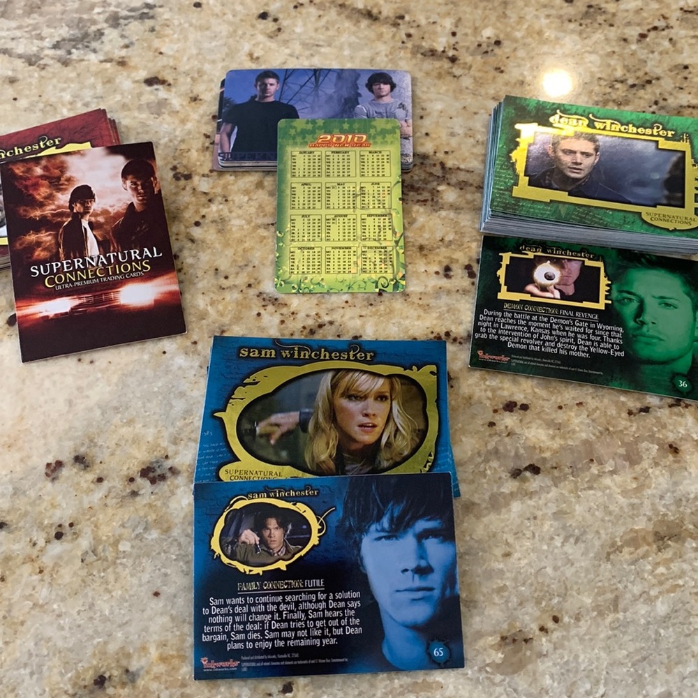 Supernatural Card Collection